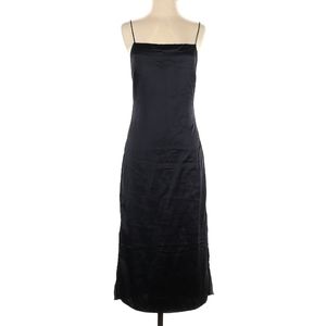 Charlie Holiday Black Party Special Occasion Fitted Midi Dress Size 4